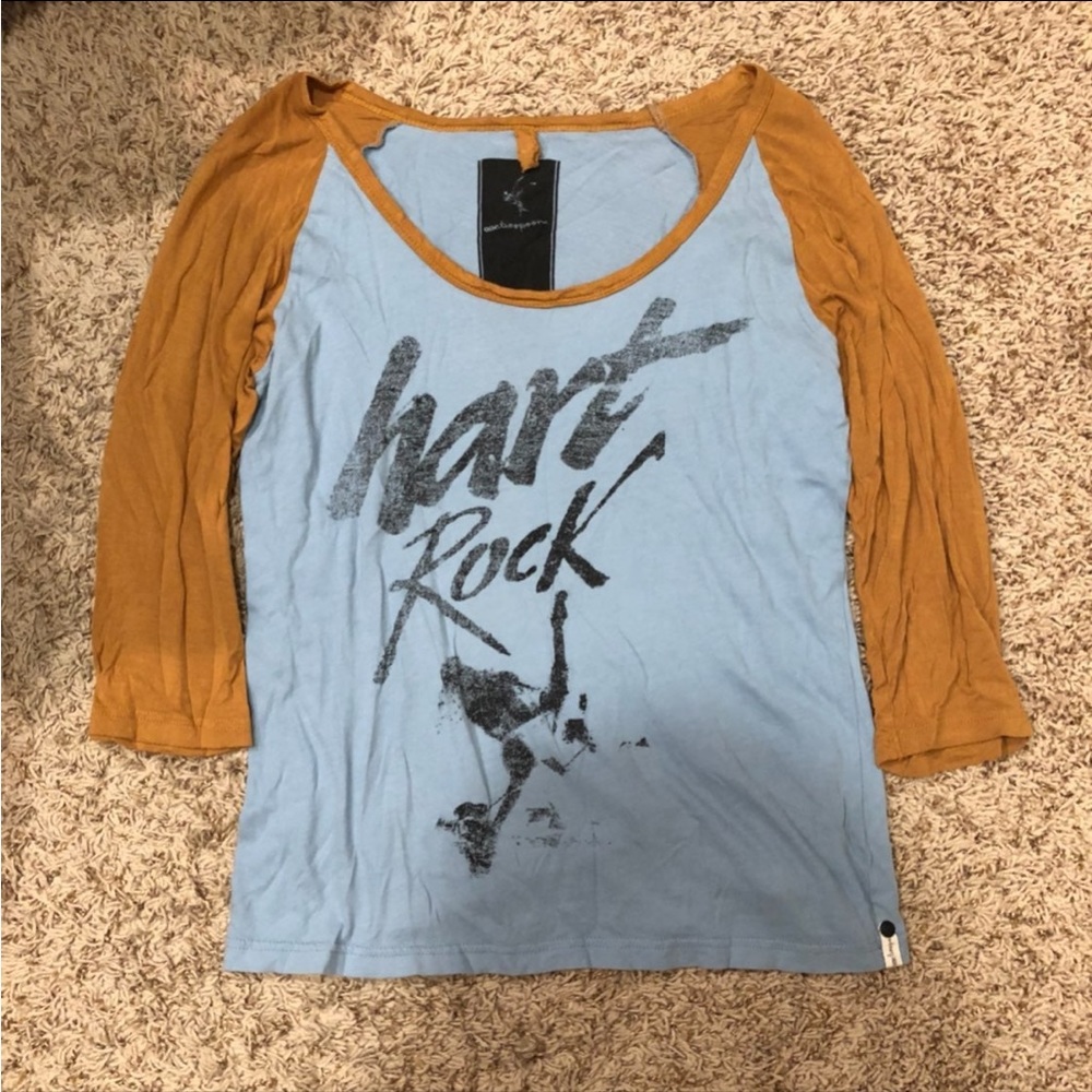 One Teaspoon “Hart Rock” Baseball Tee